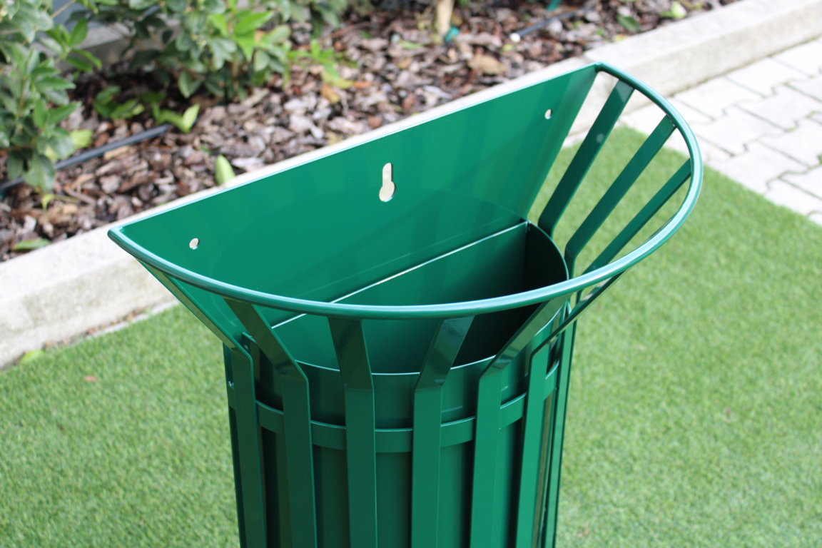 Cestino Corona fissaggio a muro - immagine 2