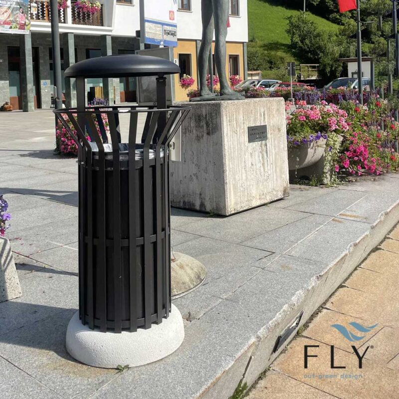 Corona Smog litter bin