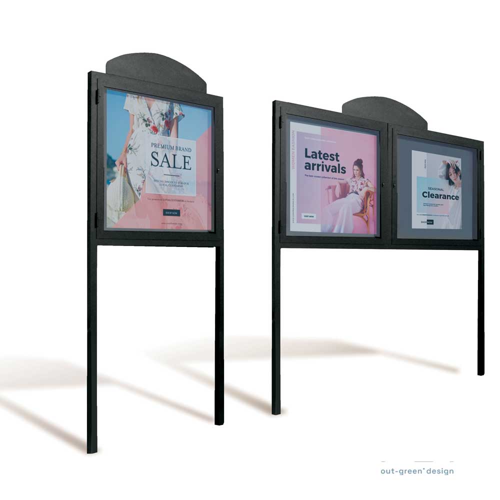 Bacheca Expo da esterno - monofacciale, 100x100