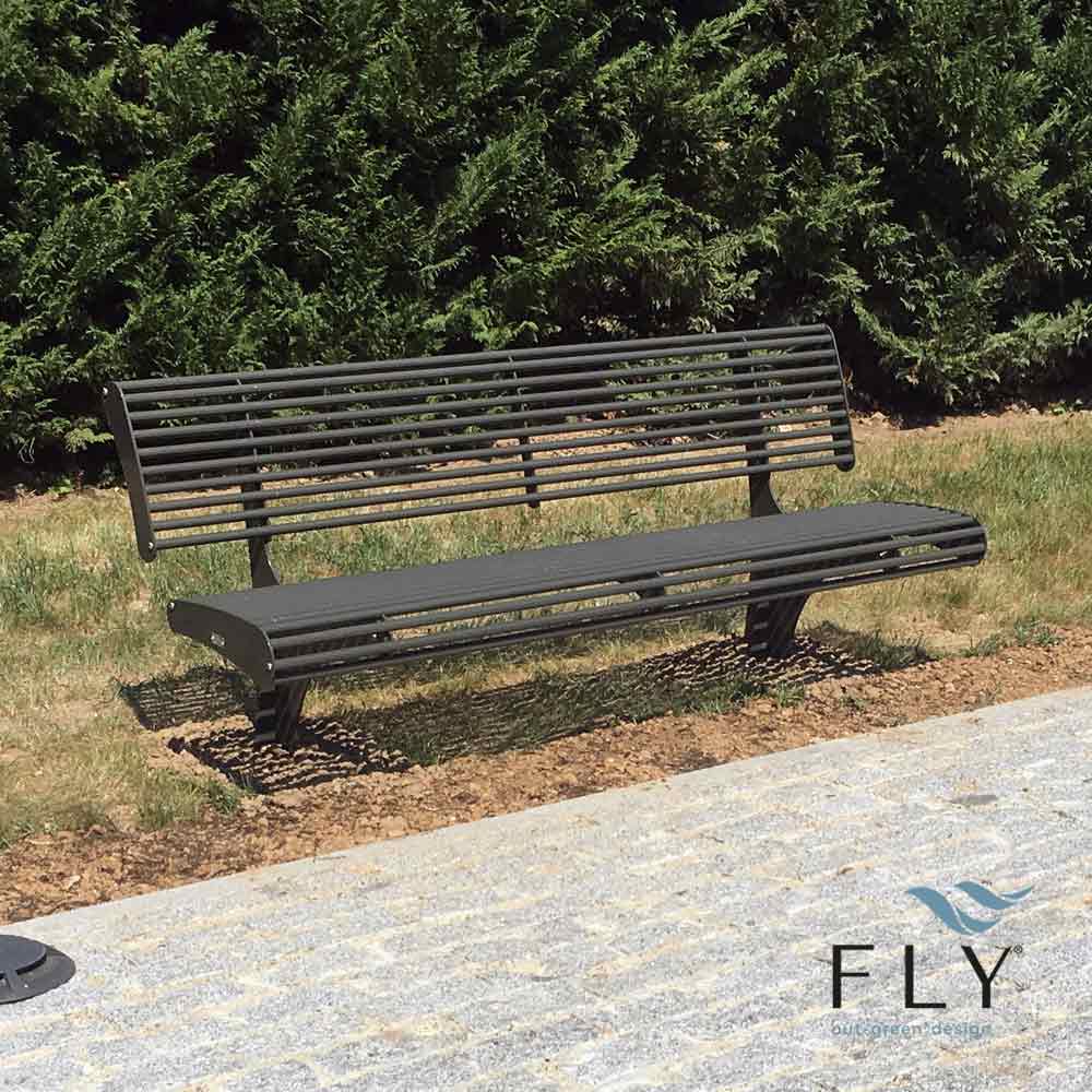 Garda bench with backrest - Image 2