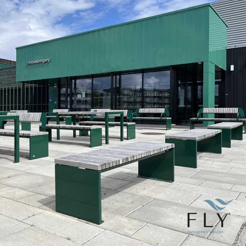 Brema bench without backrest