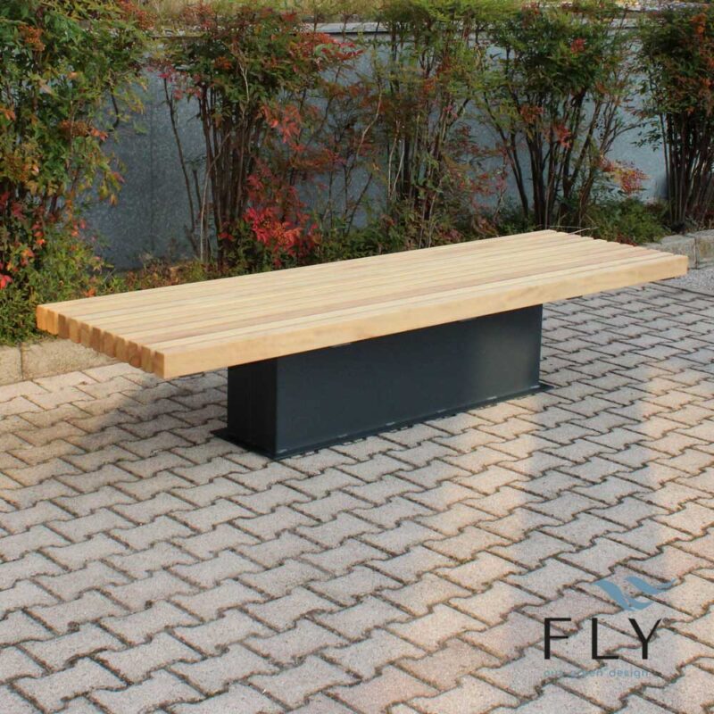 Graz bench without backrest