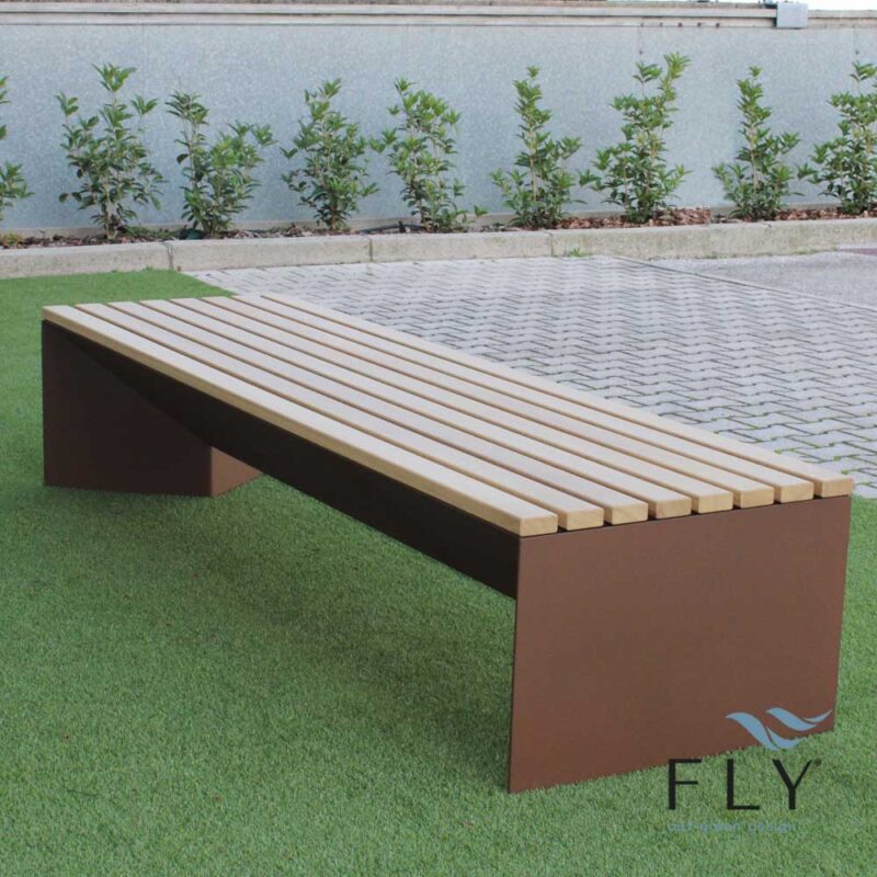 Lipsia bench without backrest