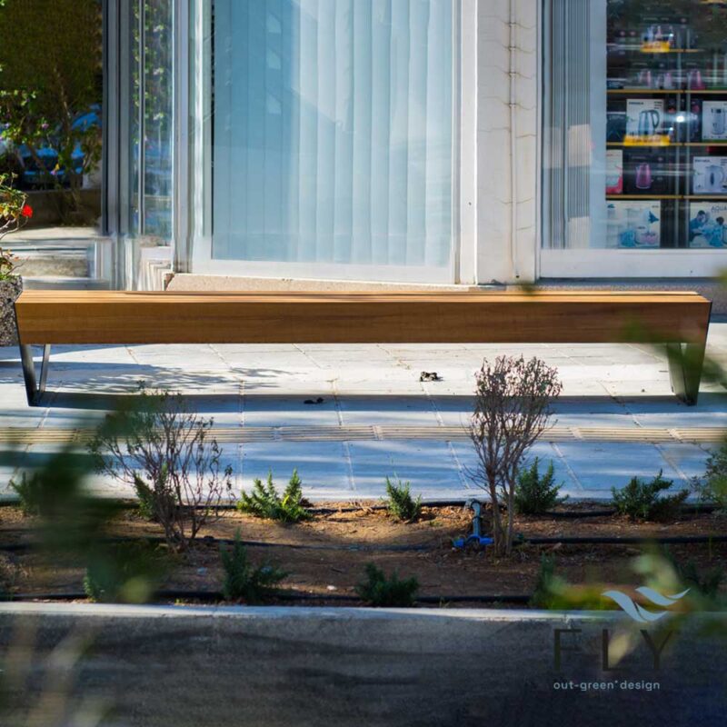 Dresda bench without backrest