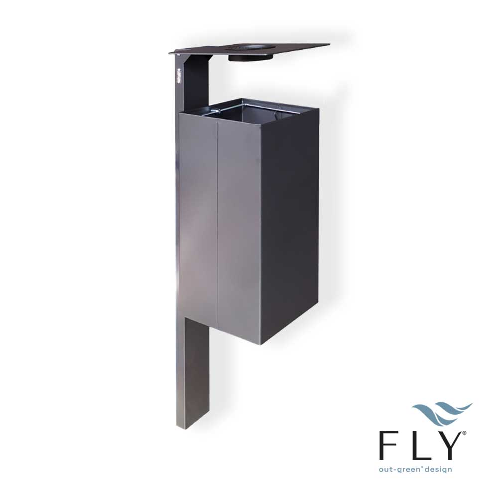 Sosia square-shape litter bin - Image 3