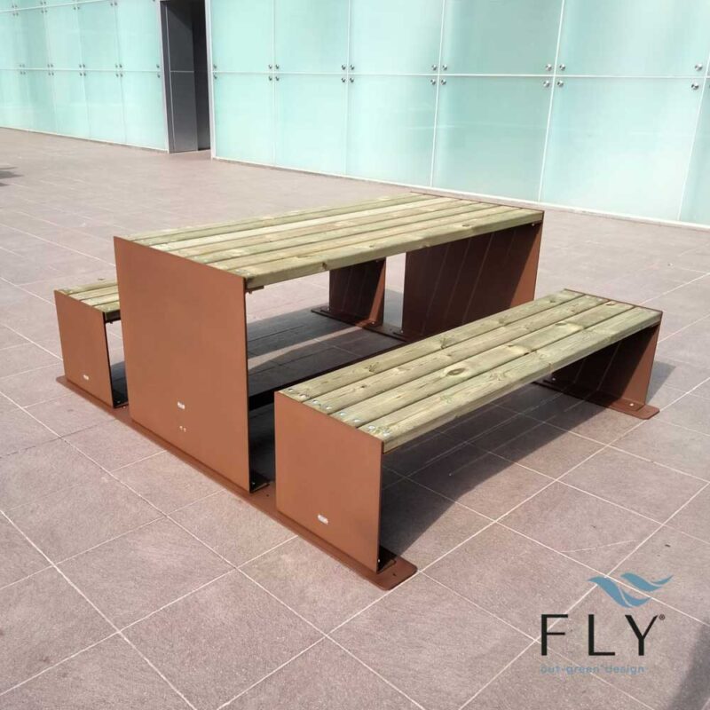 Amburgo set without backrest