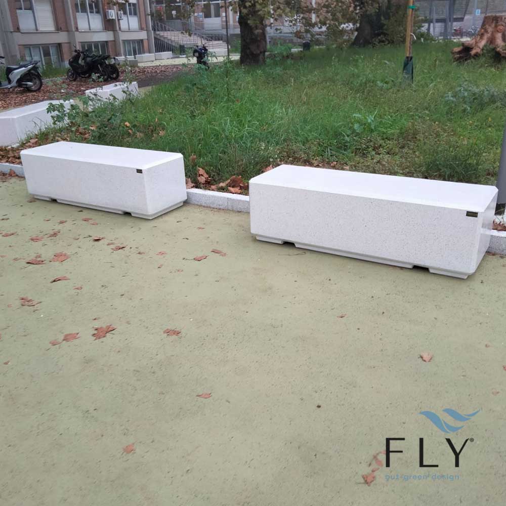 Lithos bench L.150 cm