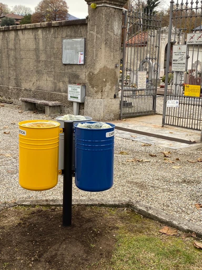 Pisa Ecology 3-liners bin for separate waste collection - Image 3