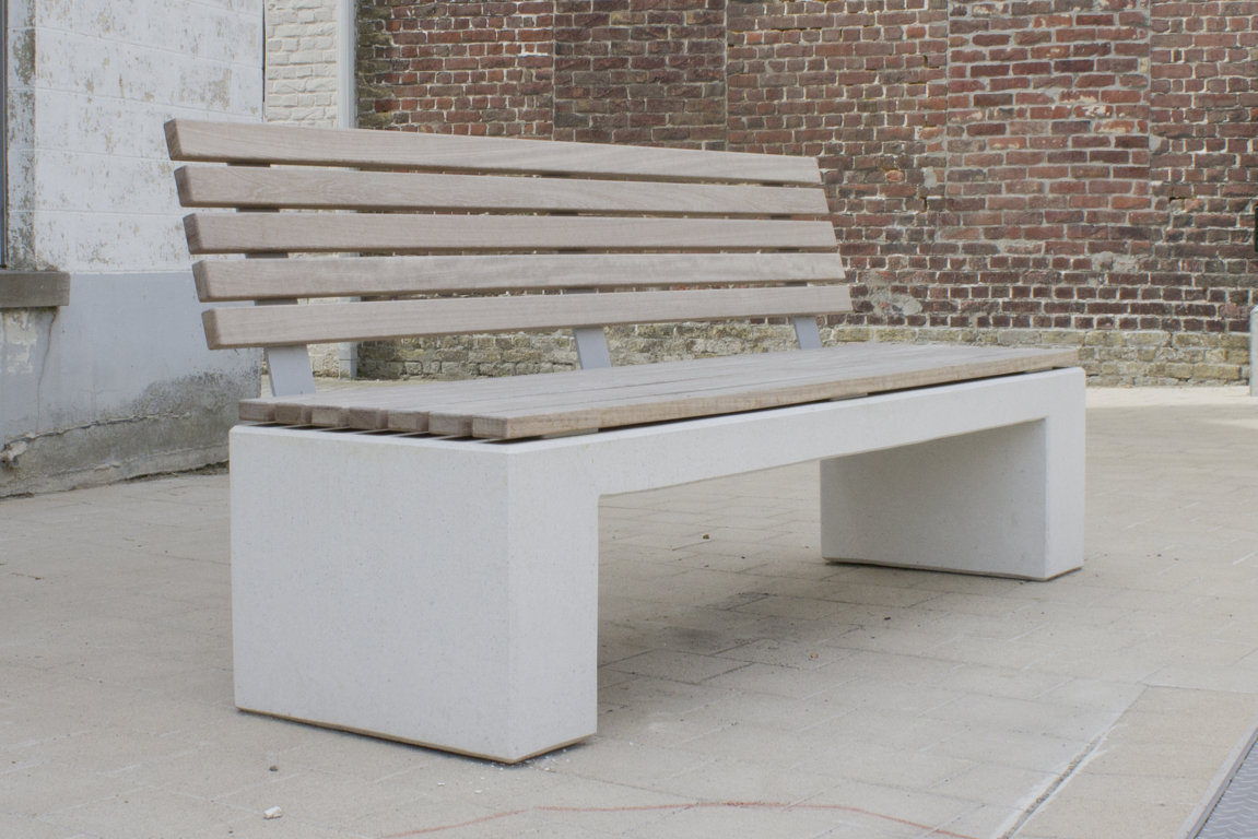 Siena Legno bench without backrest - Image 3
