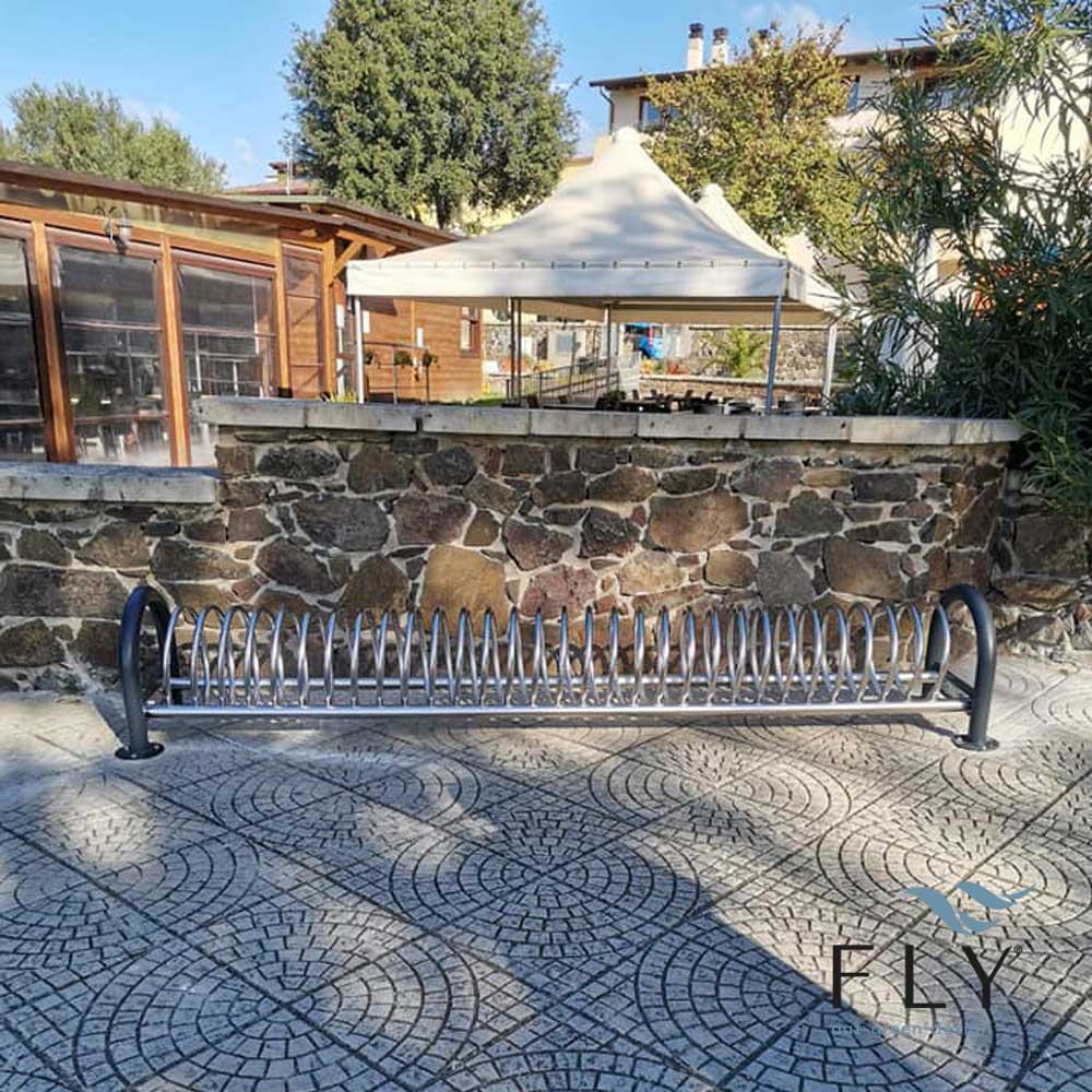 Spirit bike rack - stainless steel - Image 2