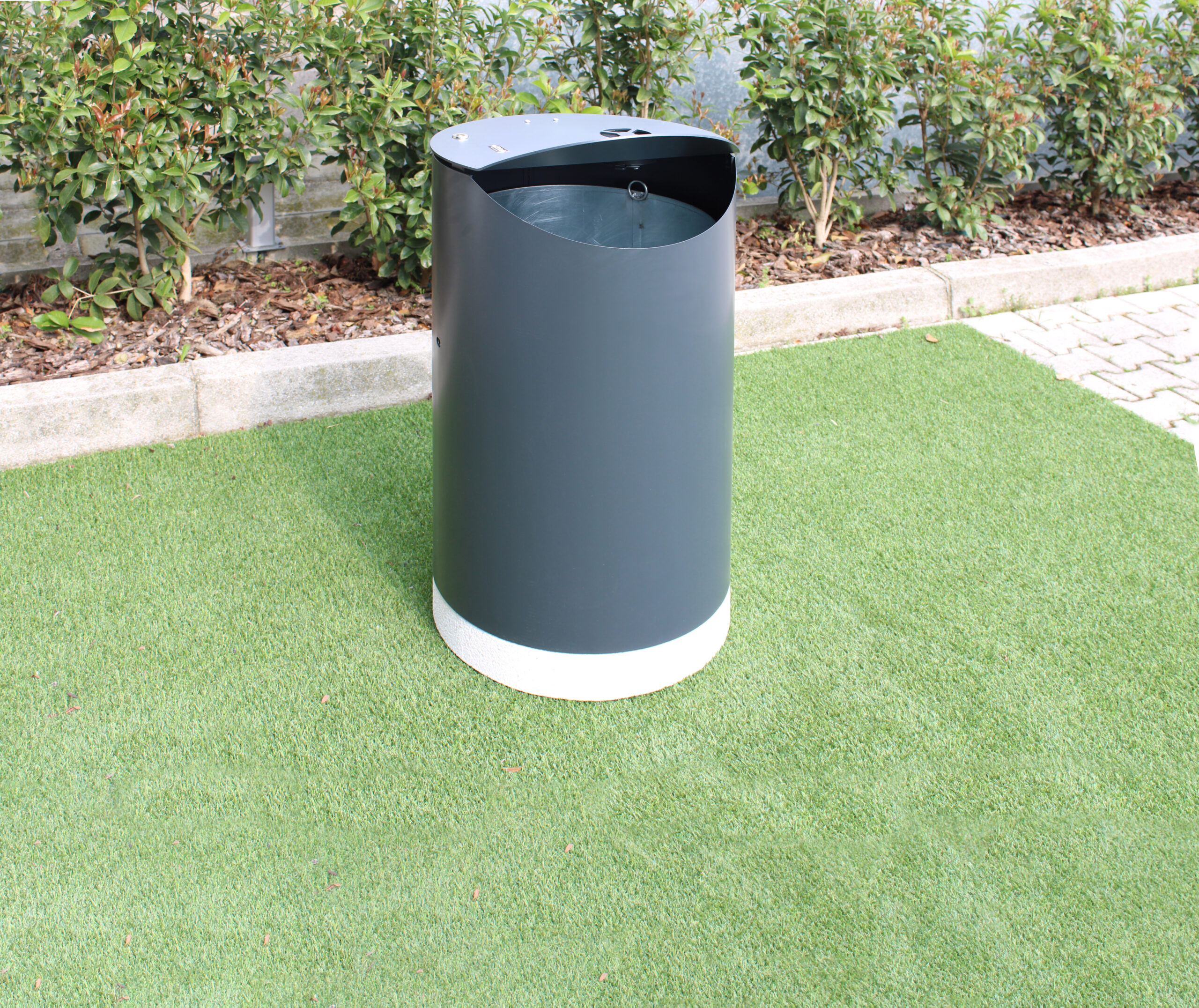 Cestino Qatar con spegnisigarette - immagine 5