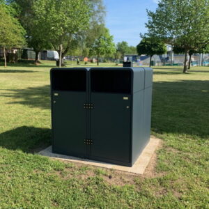 Cestino per la raccolta differenziata Cubo con contenitore interno