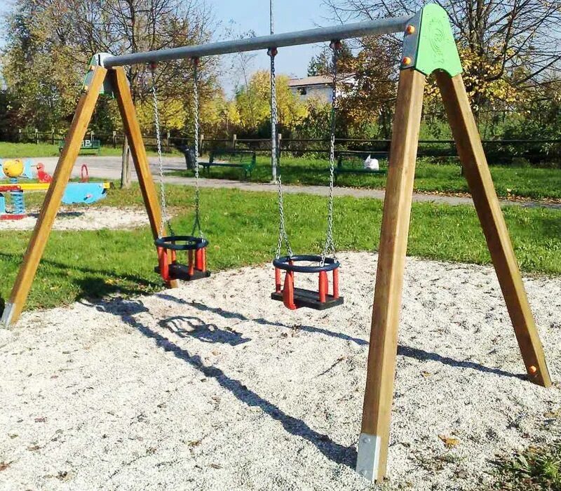 Altalena doppia - doppio sedile a culla