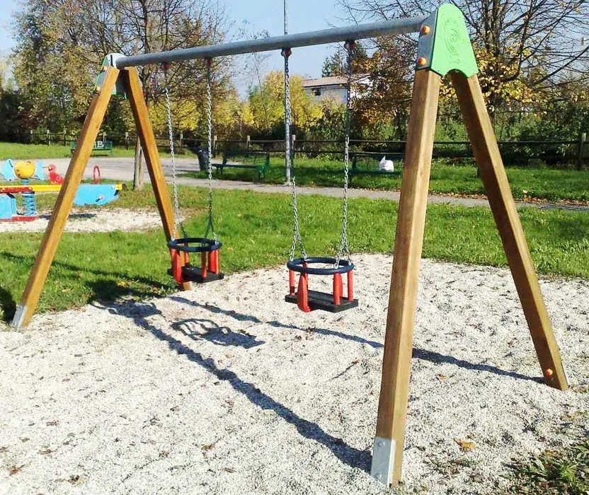 Altalena doppia - doppio sedile a culla