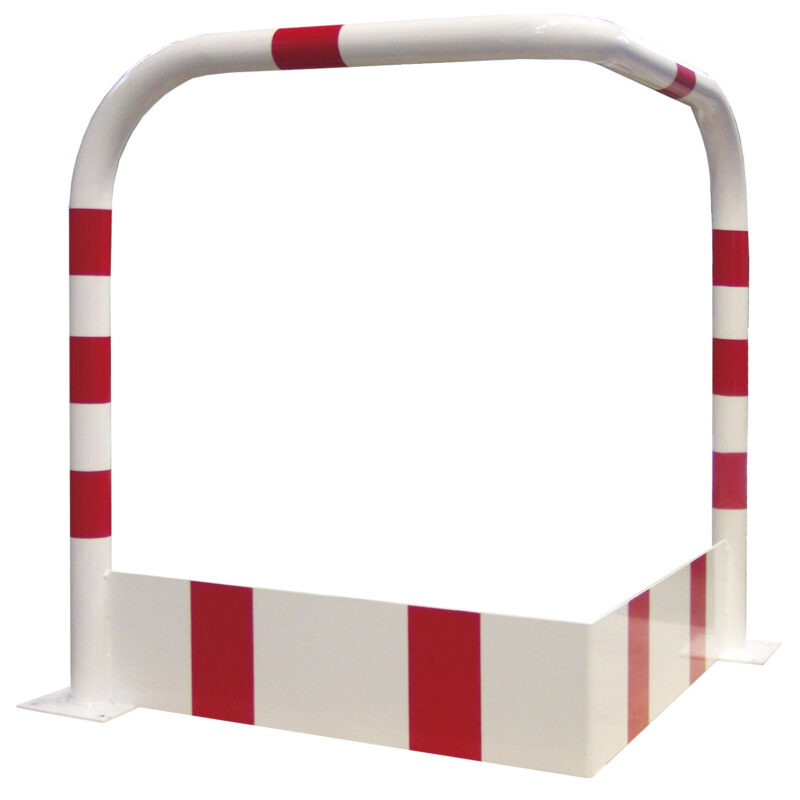 Barriera con batticarrello angolare - Ø 102 mm